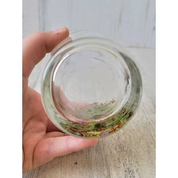 Spode double old fashioned Christmas tree drinking glass gold rim - Picture 7 of 8